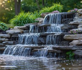 Les secrets pour une installation parfaite de votre fontaine cascade