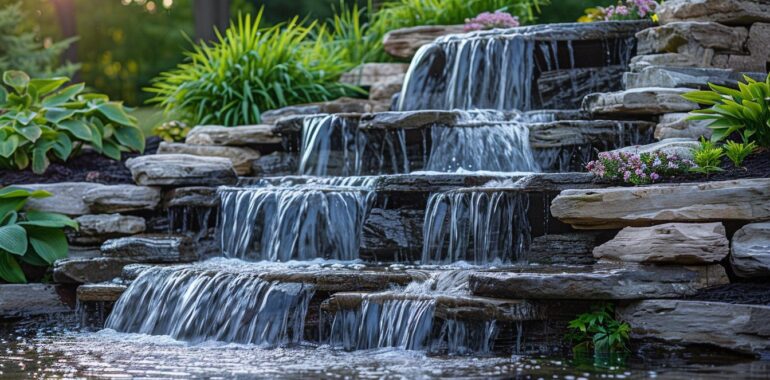 Les secrets pour une installation parfaite de votre fontaine cascade