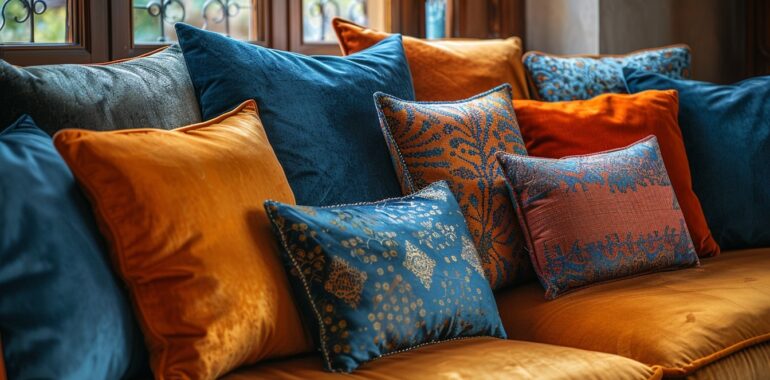 Les secrets d’un intérieur cosy avec des coussins décoratifs
