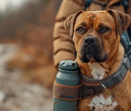 La gourde chien : l’accessoire idéal pour les toutous en balade