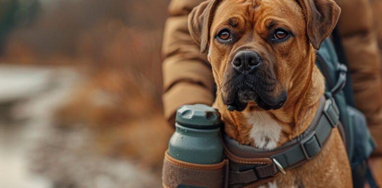 La gourde chien : l’accessoire idéal pour les toutous en balade