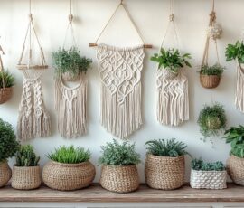10 idées originales de décoration en macramé pour votre intérieur