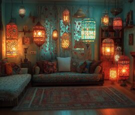 Idées pour un éclairage doux et chaleureux avec des lampes bohèmes