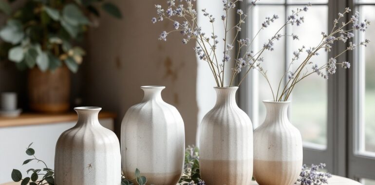 Vases et bien-être : créer un espace relaxant chez soi