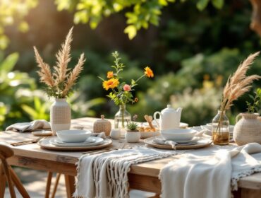 Pourquoi le macramé est parfait pour vos repas en extérieur