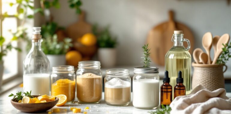 Fabriquez vos propres produits d’entretien ménagers naturels avec ces 12 recettes faciles