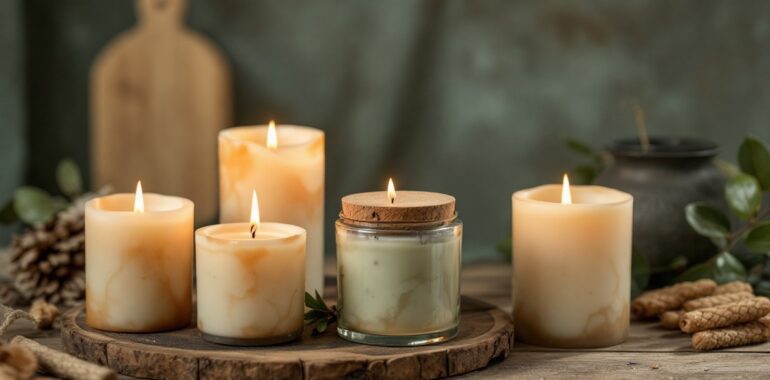Bougies artisanales : une alternative éco-responsable aux bougies industrielles